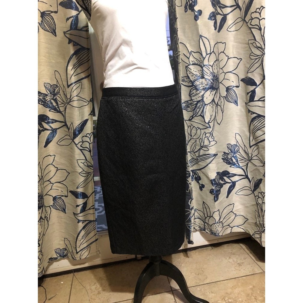 Who What Wear Metallic A line skirt